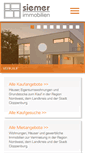 Mobile Screenshot of immobilien-cloppenburg.com